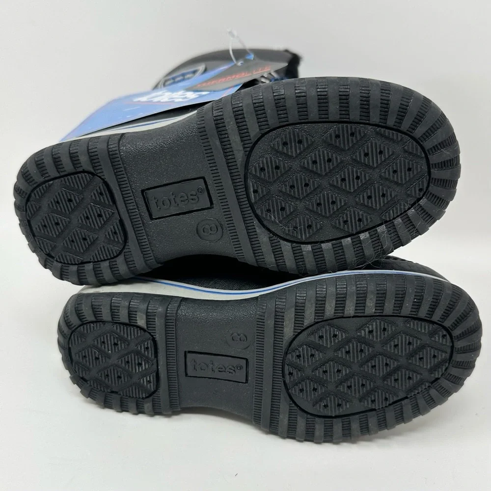 Totes Little Boys 8 David Waterproof Insulated Winter Snow Boots
